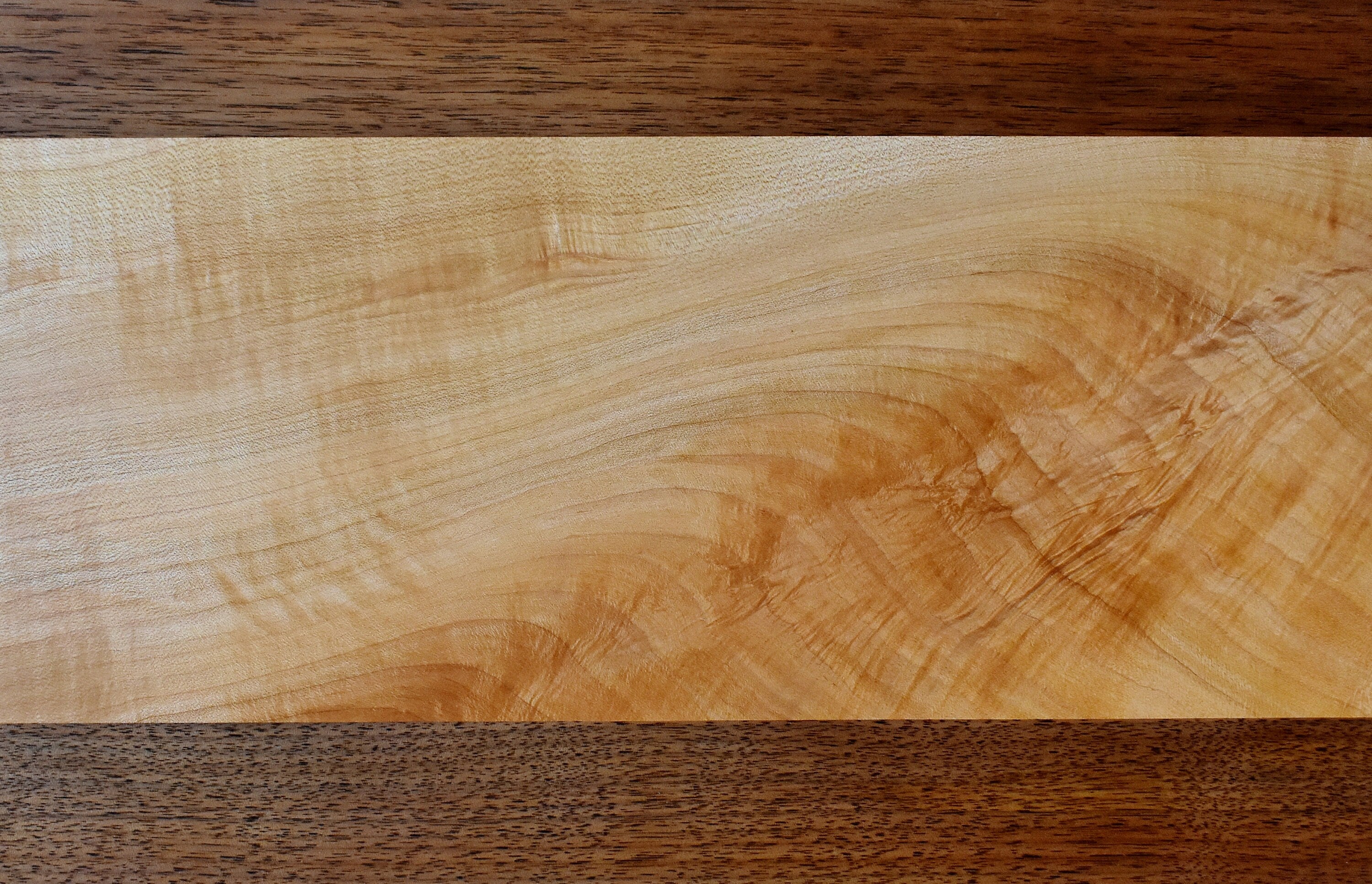 Handcrafted Walnut Maple Charcuterie Board: Long Serving Board (12x30 inches)