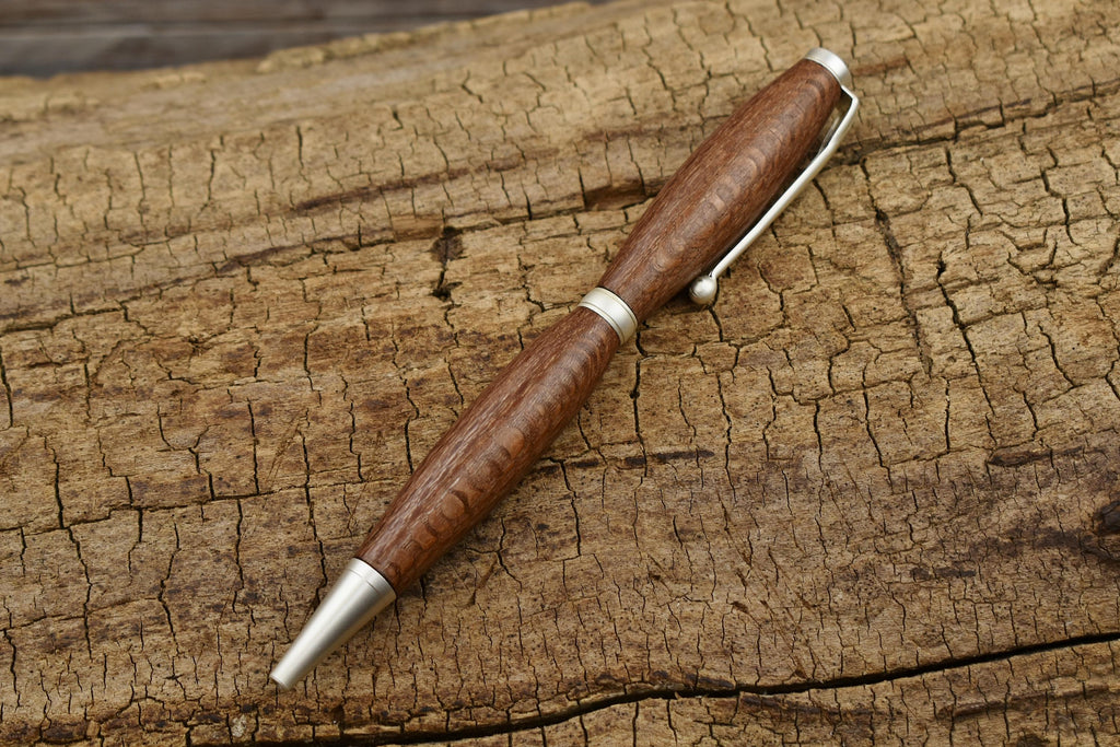 Hawaiian Macadamia Nut Wood Pen - Satin Pearl Finish