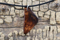 Honduran Rosewood Burl Wood Pendant Necklace - Handmade Rare Wood
