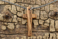 Handmade Cross made out of Authentic Olivewood From Bethlehem Pendant Necklace - 24 inch Chain