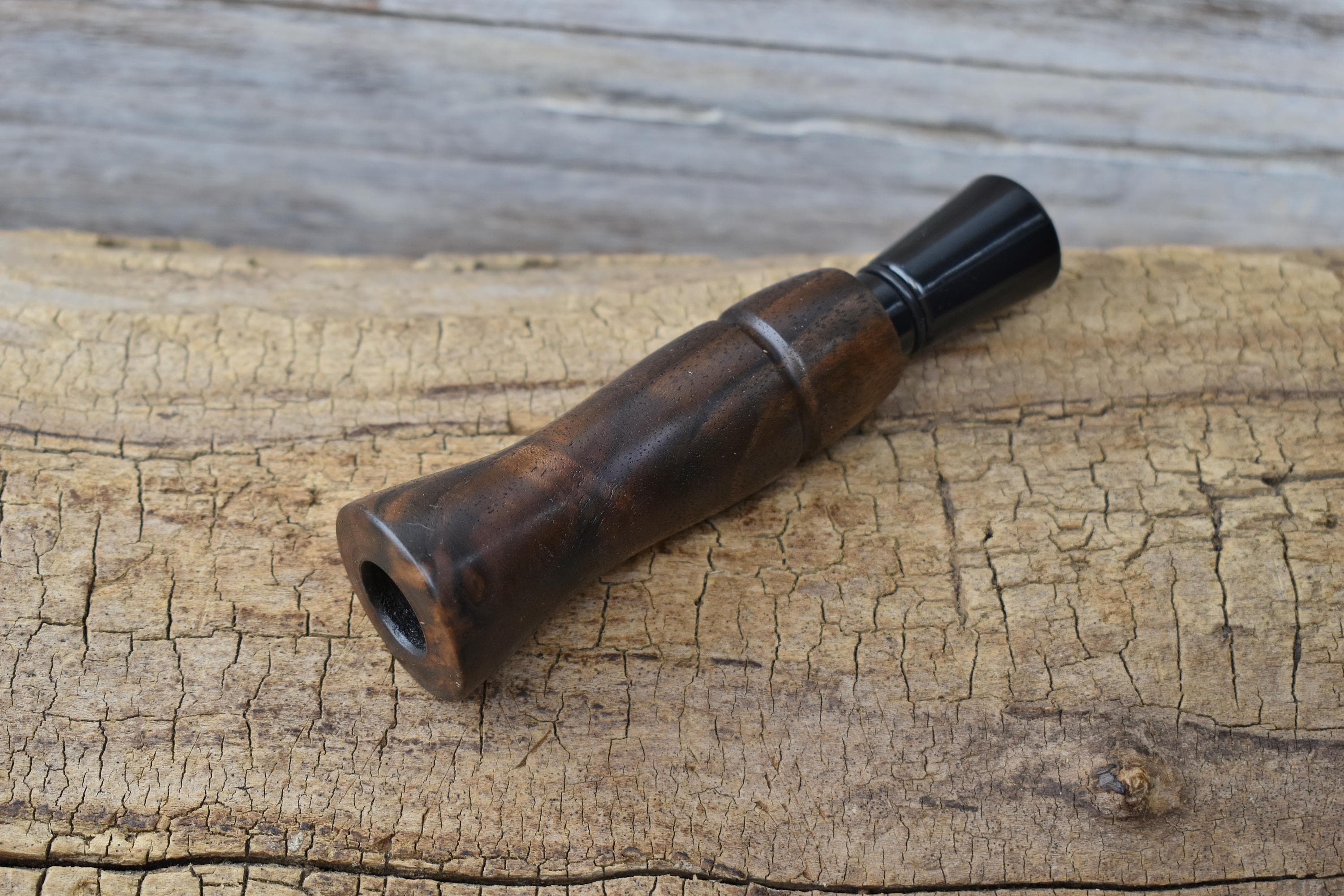 Black Walnut Duck Call - Arkansas Magnum Single Reed