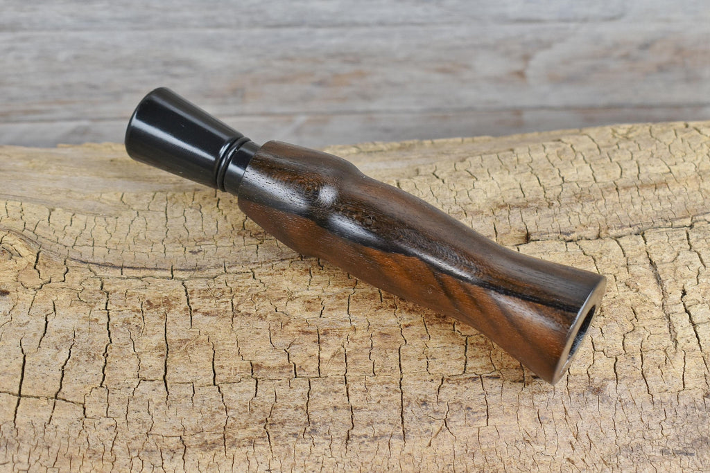 Ziricote Wood Duck Call - Arkansas Magnum Single Reed