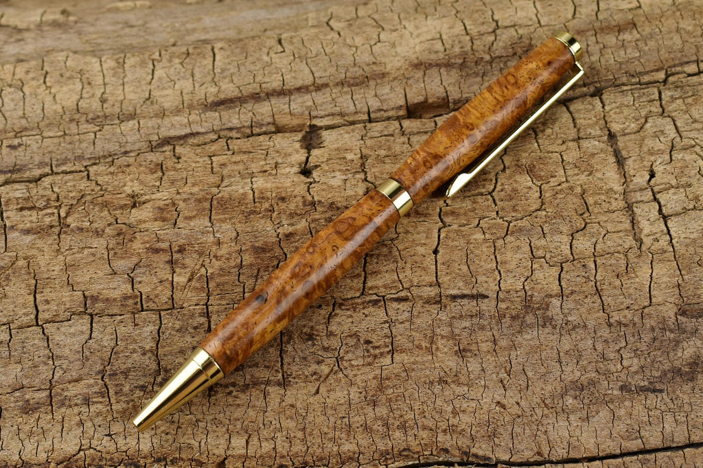 Rare Southeast Asian River Tamarind Burl Wood Pen - Wooden Pen - Groomsmen Gift - Father's Day Gift - Wedding Gift - Graduation Gift
