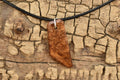 Mesquite Burl Wood Pendant Necklace - Handmade Wood Pendant - Rare Wood Necklace - 1 Wood Pendant - 18-20inch Adjustable