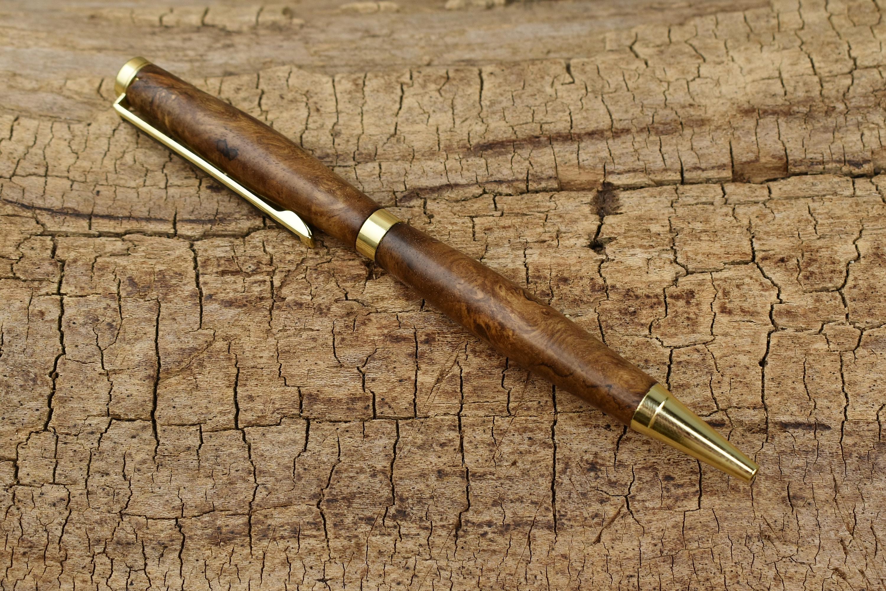 Rare Sindora Burl Wood Pen - Wooden Pen - Groomsmen Gift - Father's Day Gift - Wedding Gift - Graduation Gift