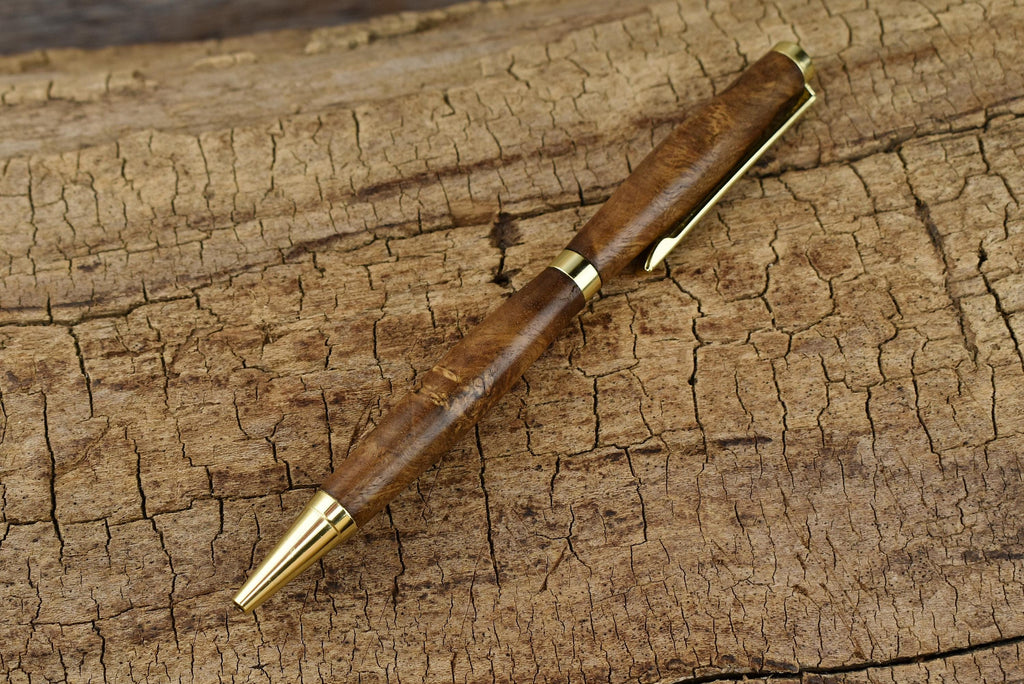 Rare Sindora Burl Wood Pen - Wooden Pen - Groomsmen Gift - Father's Day Gift - Wedding Gift - Graduation Gift