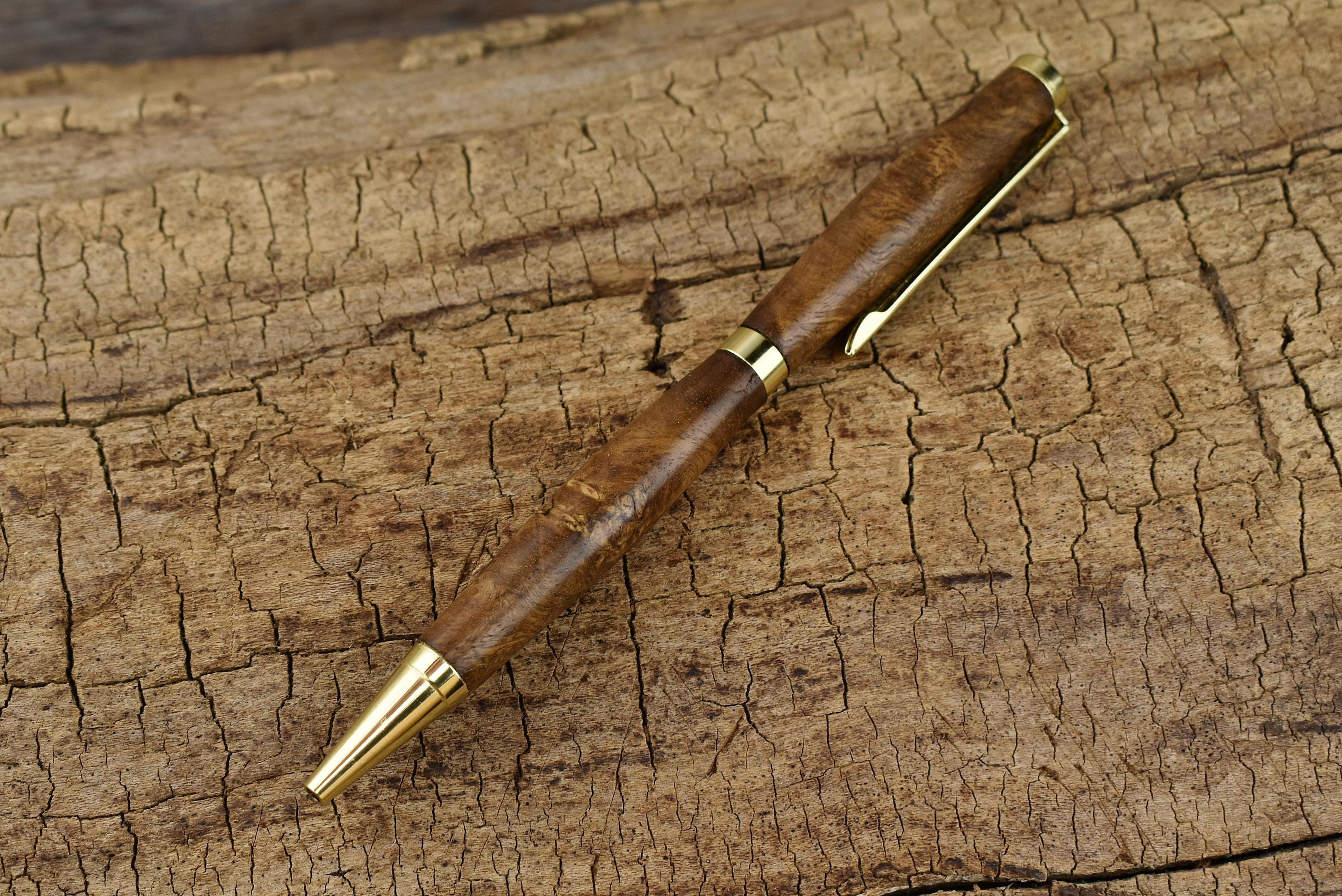 Rare Sindora Burl Wood Pen - Wooden Pen - Groomsmen Gift - Father's Day Gift - Wedding Gift - Graduation Gift