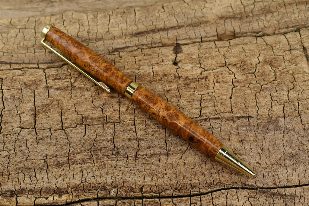 Rare Southeast Asian River Tamarind Burl Wood Pen - Wooden Pen - Groomsmen Gift - Father's Day Gift - Wedding Gift - Graduation Gift