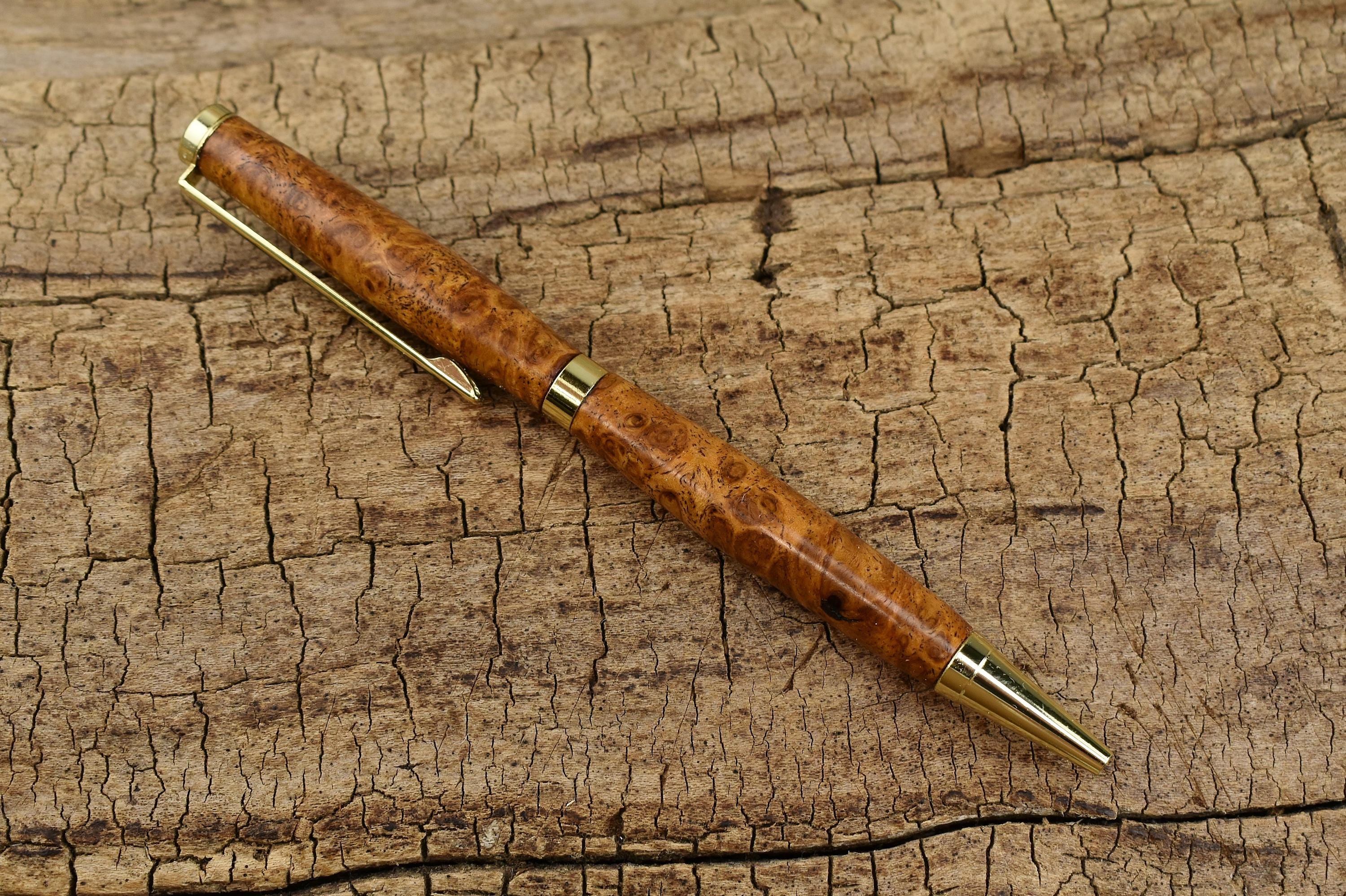 Rare Southeast Asian River Tamarind Burl Wood Pen - Wooden Pen - Groomsmen Gift - Father's Day Gift - Wedding Gift - Graduation Gift