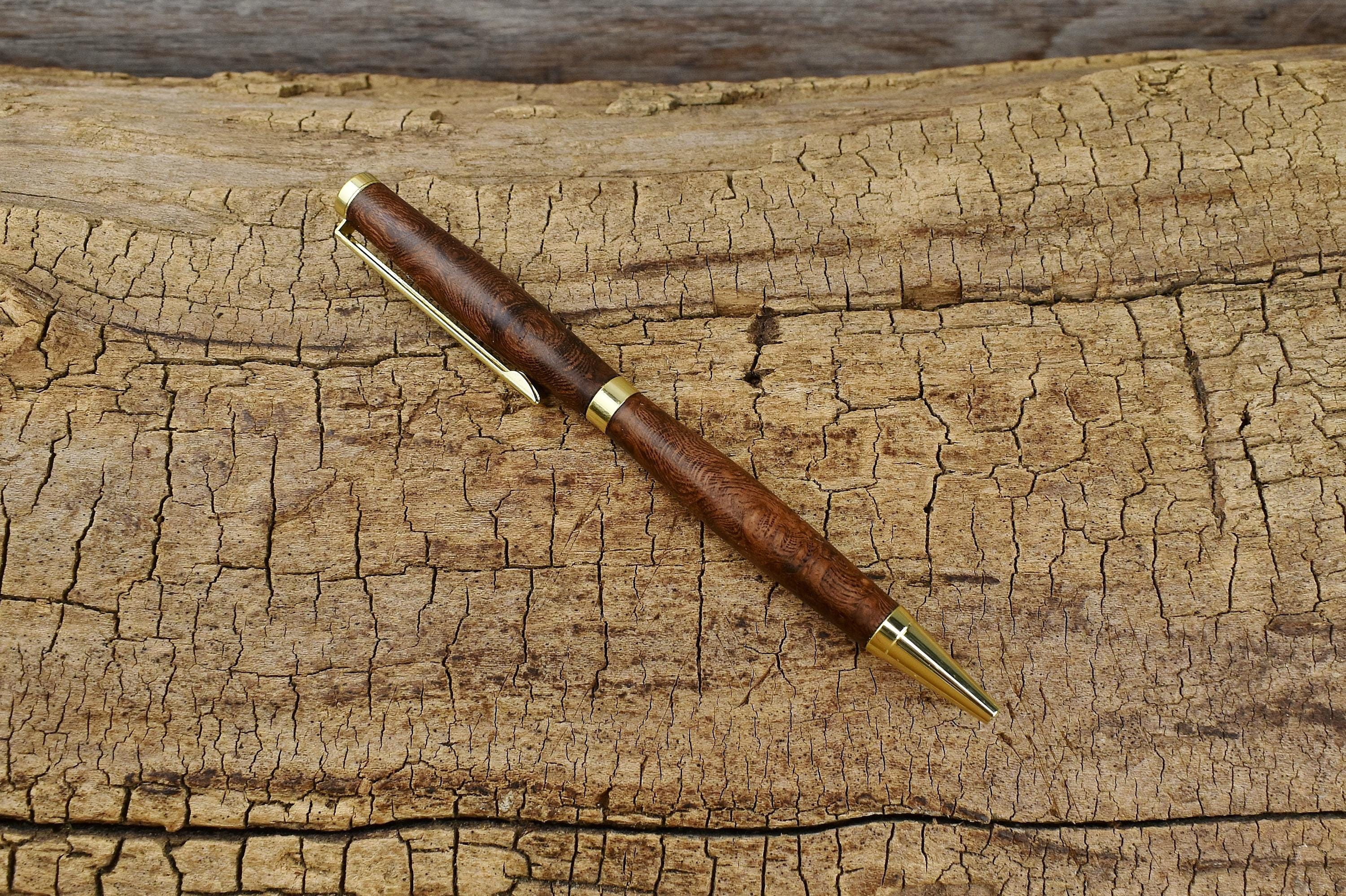 Rare Southeast Asian Pheobe Namnu Burl Wood Pen - Luxury Gift for Groomsmen, Father's Day, Graduation, or Wedding